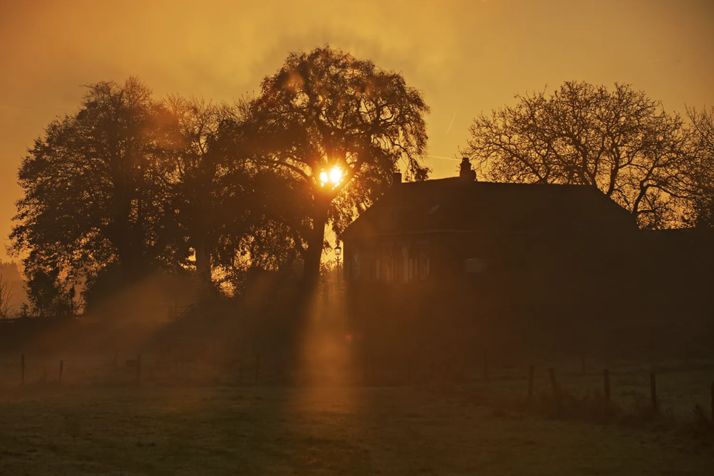 opkomende zon